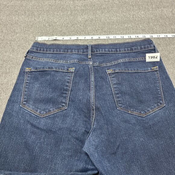 Old Navy Womens Jeans 12 Curve Profile Slim Straight Festival Beach Party Boho - Picture 8 of 9